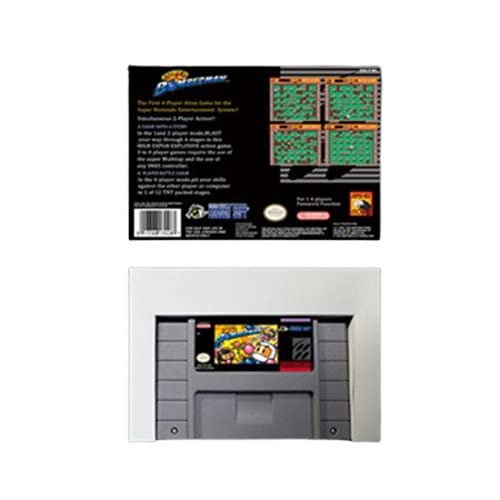 Американската версия на игралната карта DeVoNe Super Bomberman Action С търговия на Дребно предавателна (Сив)