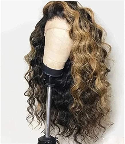 Перуки Перука за коса, Стилна перука, съвместими с жени Дълга къдрава коса с плитка бретон Стилни перуки, съвместими