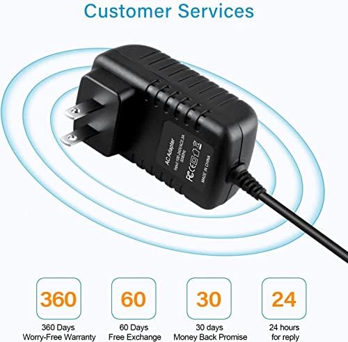 Зарядно устройство с ac адаптер Гай-Tech, Съвместим с кабел за захранване Brookstone KBA1000 KBA-1000 12V