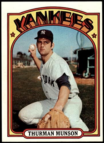 1972 Topps # 441 Търман Мансон Ню Йорк Янкис (Бейзболна картичка) VG/БИВШ Янкис