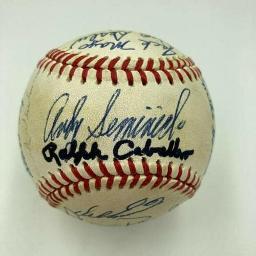 1950 г Philadelphia Phillies Магически Kids NL Team Champions Подписа бейзболен договор JSA COA - Бейзболни топки с автографи