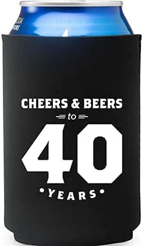 Универсални Охладители за напитки с изолация, Честит рожден ден и Годишнина от сватбата на банките за бира, вода, сода