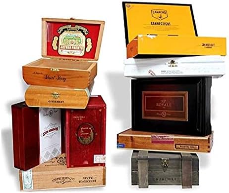 Дървени празни кутии от пури, опаковка от 10 празни