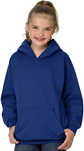 Hoody-пуловер Hanes Big Boys ComfortBlend EcoSmart с качулка _ Deep Royal_XS