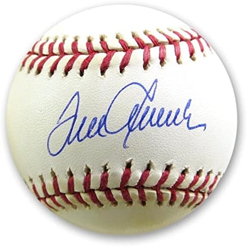 Това Siver Подписа Бейзболен топката NL Метс Maya с Автограф от JSA AI97759 - Бейзболни Топки С Автографи