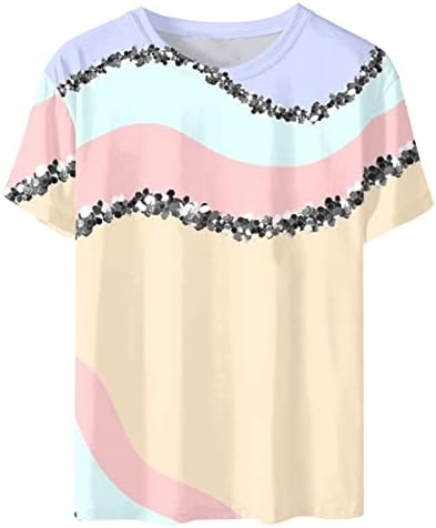 Момичета Кръгъл Отвор Памук Графичен Викториански Шарени Възраждането на Селянин, Steampunk Блуза, Тениска за Жени Лято