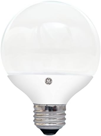 Декоративна лампа на GE Lighting 37906 LED G25 с цокъл под формата на Канделябра, 5 W, Наивно-бяла, 1 опаковка