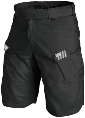 Мъжки графични Тактически Панталони-Карго BlackTeak, Работни Панталони за отдих с Множество джобове, Туристически Шорти