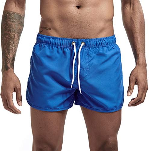 Мъжки Спортни Шорти за Мъже Пролет-Лято Плувни Панталони Челно Плажни Шорти за Сърф за Мъже