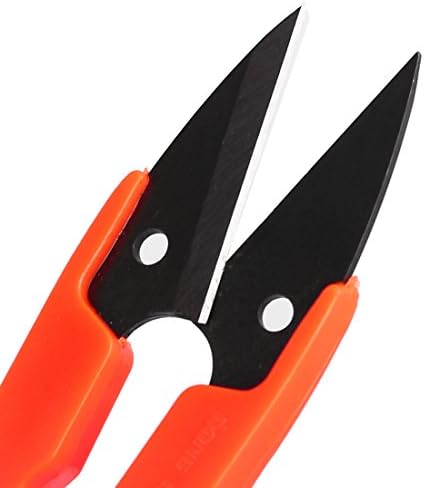 Aexit Пластмасова Дръжка Ръчни Инструменти U-Образна риболов линия За Бродерия на кръстат бод Конци, Ножици, Нож Ножици