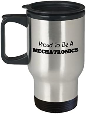 Мехатроника Кафе Пътна Чаша за Най-Забавна Уникална Чаша за чай Инженер-Механика Идеална идея За Мъже И Жени, Гордящихся