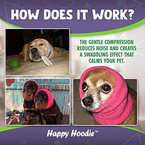 Оригиналната hoody Happy Hoodie за кучета и котки - 2008 г. - Чудо-средство за грижа и принудително сушене за облекчаване