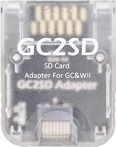 Limentea GC2SD Card Adapter Адаптер за четене на карти Micro SD за Nintendo Gamecube NGC Wii Ретро Конзоли Игрови Аксесоари