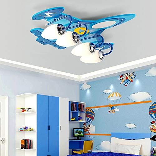 Лампа във формата на самолет OMOONS за Детска Стая, Осветление, Детска Спалня, Лампа За Детска Стая, Осветление Стая