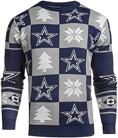Грозен пуловер в стил ивици FOCO на NFL (издание на г.)