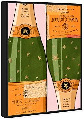 The Oliver Gal Artist Co. Напитки и спиртни напитки Премиум-клас На платното За съвременния дом декор Блестящо шампанско