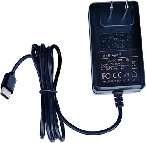 Адаптер UpBright USB-C AC/DC, който е Съвместим с Бас X GBX45 1250A GBX55 1750A GBX75 2500A GBX155 4250A UltraSafe Преносим