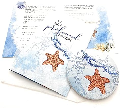 Улыбающаяся Мъдрост - 3 серии по на едро - Благодарствени Картички с приказката за морската звезда и съответните подаръчни