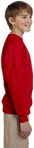 Hanes ComfortBlend - Младежки hoody тегло 7,8 унция. P360, Червен S