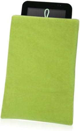 Калъф BoxWave, който е Съвместим с Laizeske DRCN7 (Case by BoxWave) - Кадифена торбичка, калъф от мека велюровой плат с завязками за Laizeske DRCN7 - Маслинено-зелен