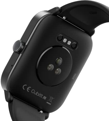 Смарт часовници Cubitt CT2Pro MAX със сензорен екран 1,80 инча, фитнес тракер с вградена функция Алекса, Обадете се по Bluetooth, Измерване нивото на кислород в кръвта, пулса, стре