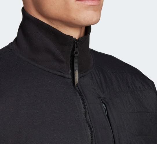 мъжки спортни дрехи adidas 4CMTE TRACK TOP Jacket Black / от въглеродни влакна Размер L