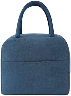 N/A Bag-тоут за обяд, Самозалепваща чанта с чанта за обяд, чанта за обяд, удебелена чанта за обяд с голям капацитет (Цвят: