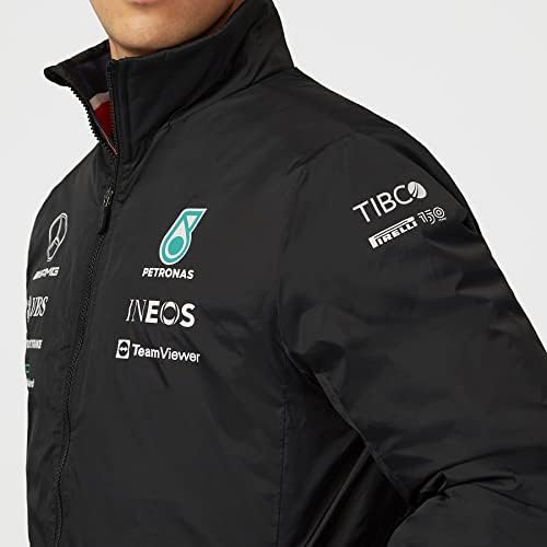 Mercedes AMG Petronas Formula One Team - Официален продукт от Формула 1- Лека Стеганая яке на екипа 2022