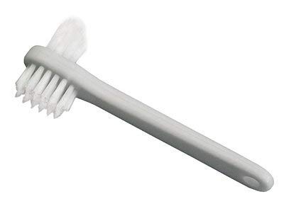 Grafco - Четка за почистване на пластинчатых на зъбни протези - Средство за хигиена на устната кухина е много Мека четка