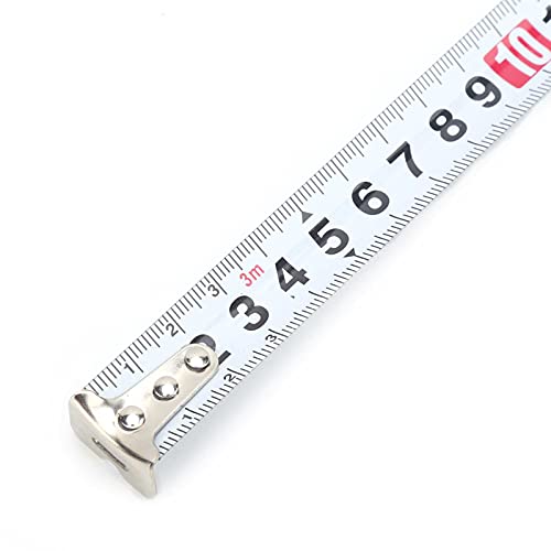 Прибиращ Измерване На Лента, На 3 Метра Самостоятелно Блокиране На Точен Дървообработващи Строително Дърводелски Измервателен Инструмент Лента