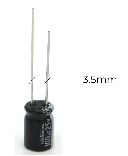 Алуминиеви електролитни кондензатори с радиален оттеглянето на 100 uf 25 В за ремонт на LCD телевизори и потребителска