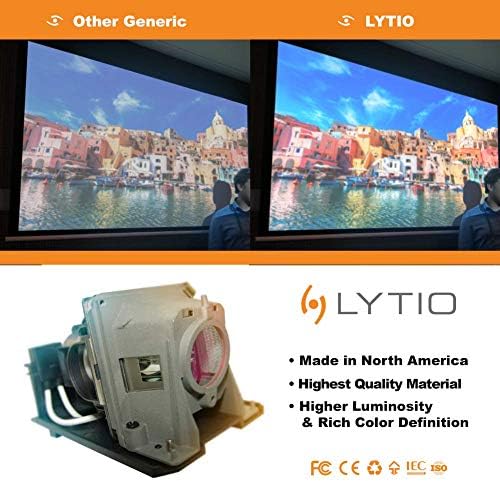 Лампа на проектора Lytio Premium за Mitsubishi VLT-XL7100LP с корпус VLT XL7100LP (Оригинална лампа Philips вътре)