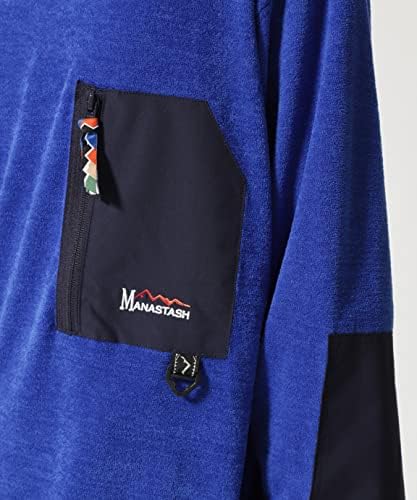 Свитшот Manastash Mole Knit Crew Sweatshirt - Мъжки, Син, XL