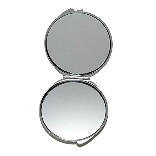 Огледало,едно Малко Огледало,Забавна Немска Овчарка,карманное огледало, 1 X 2X Увеличение на