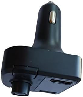 Зарядно устройство за безжичен FM-предавател RAMSA, автомобилен MP3-USB порт, двойна, черен (BT36B)