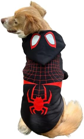 Marvel Spiderman Официално Лицензирани Блузи с качулка за домашни любимци - I Am Майлс Morales Руното Hoody с качулка