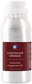 Ароматно масло Mystic Moments | Шоколадово-портокалово - 1 кг - идеален за сапуни, Свещи, Бомбочек за вана, Масло Горелки,