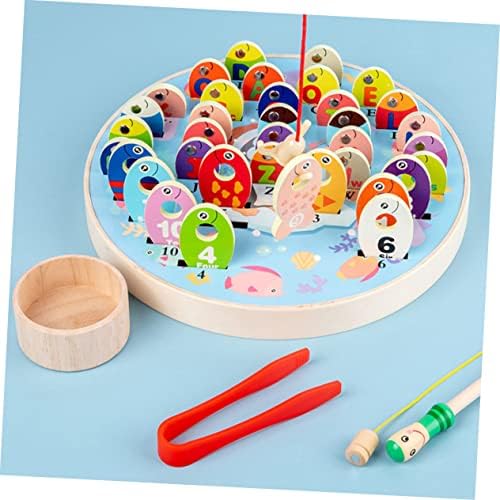 Totority 1 Комплект Детски Образователни Играчки, Игри за Улов на Риба, Играчки за сортиране по цвят, игри с Риба, Детски