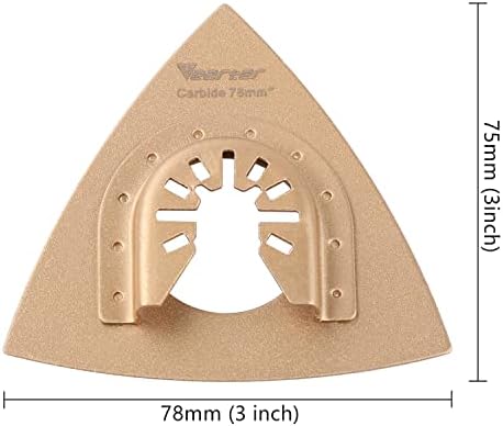 Vearter 4 бр. Универсални Твърдосплавен Осцилиращ Инструмент Набор от Ножове Быстроразъемные Аксесоари Комплект За Фугиране