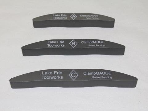 Комплект за работа с инструменти Lake Erie Tool Works ClampGAUGE - Комплект за калфа