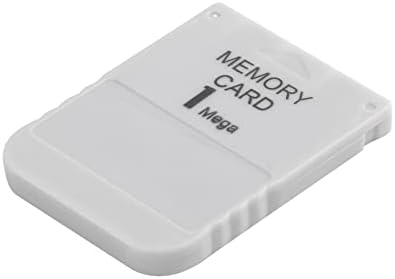 Карта памет Finera за PS1, игрална карта памет от 1 MB, съвместима с играта PSBOne PS1, преносима и лесна
