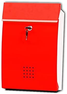 SXNBH Стенен монтаж Метална пощенска кутия за къщи, апартаменти, пощенска кутия с ключ, Антикоррозийный Кутия за съхранение