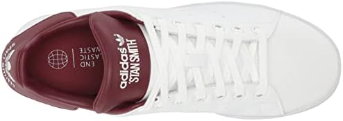 мъжки маратонки adidas Originals Stan Smith, Бяло/Бяло-червени със сенки, 7