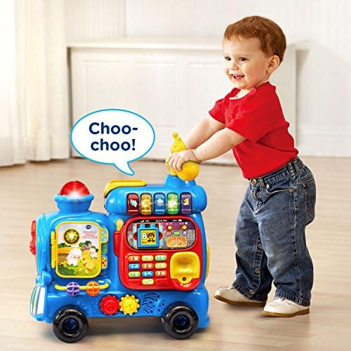 Азбучен влак VTech Sit to Stand the Ultimate, Синьо