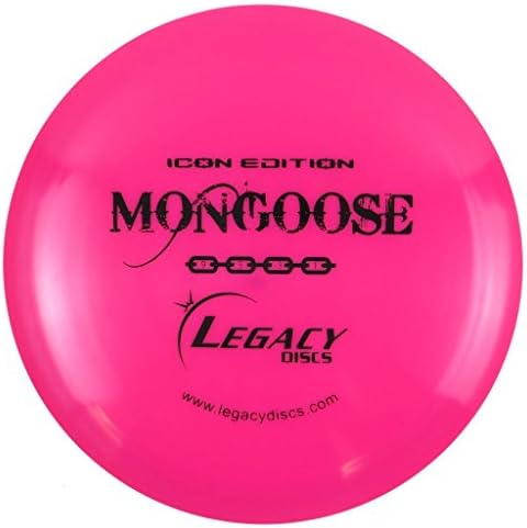 Диск за голф Legacy Disks Icon Edition Mongoose Fairway Driver Disc Golf [Цветове могат да се различават] - 171-175 г