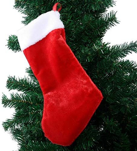 RAISE THE Ново Меко Подвесное Украса На коледната Елха Коледни Чорапи Торба Чорапи Подаръчен Пакет 1 бр.