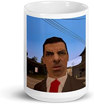 Мистър Бийн Забавен мем с чаша - Забавен подарък - чашата за Кафе Посуда за напитки, чаши за Кафе - Подаръци с кляпом