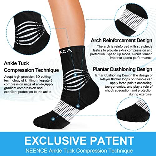 Компресия чорапи NEENCA, Медицински Спортни чорапогащи за възстановяване след травми и за облекчаване на болката, спортна