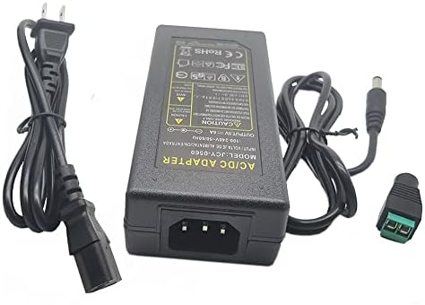 5V 5А Адаптер на променлив ток в постоянен Конвертор 5,5x2,5 мм Plug ac 100 ~ 240v, Вход за WS2812B WS2811 SK6812 Led Пиксел Лента за камери за наблюдение Система за Сигурност