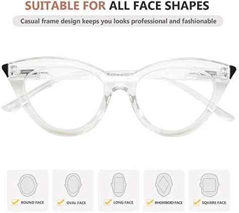 Дамски очила за четене Eyekepper в стил котешко око, женски ридеры